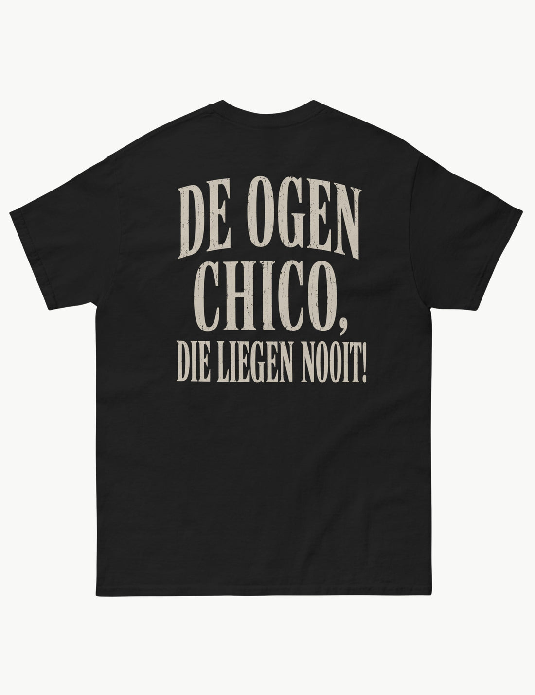 DE OGEN CHICO DIE LIEGEN NOOIT