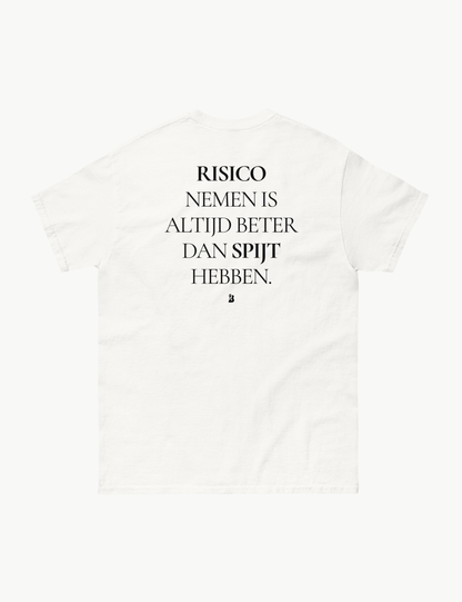 RISICO NEMEN IS ALTIJD BETER DAN SPIJT HEBBEN